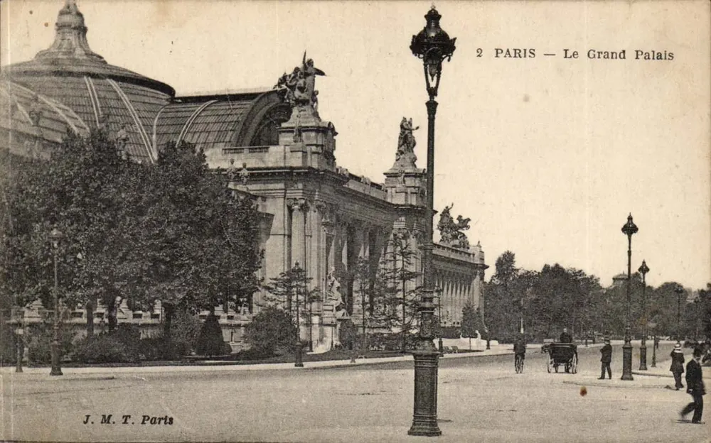 Paris — O Grand Palais — J. M. T. Parts, n°2 - Frente