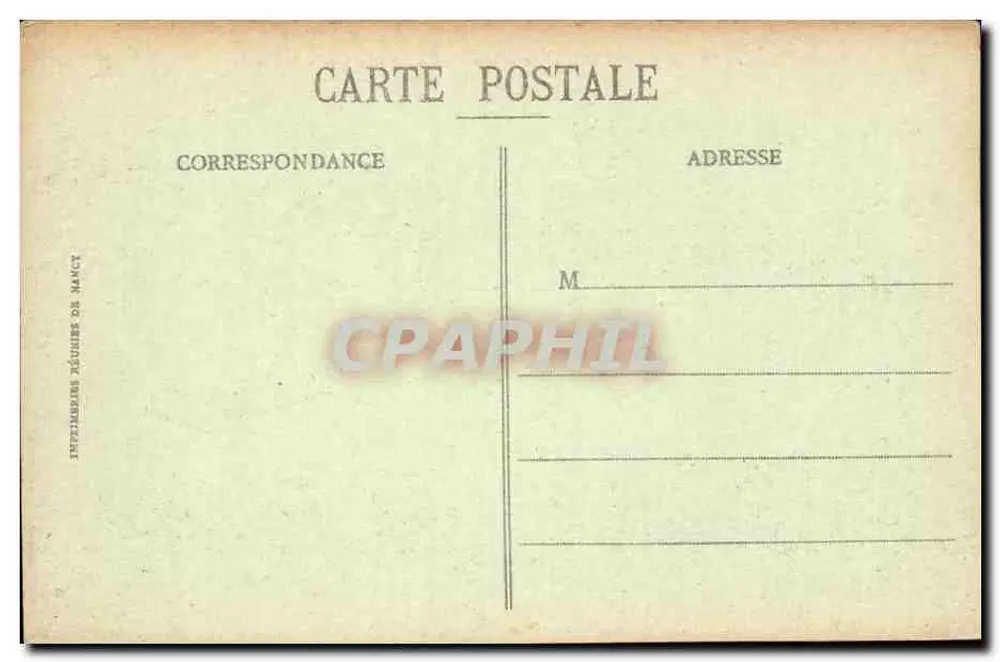 Rouen - Allgemeiner Blick, vom Côte Sainte-Catherine ausgenommen — C.V. 422 - Rückseite