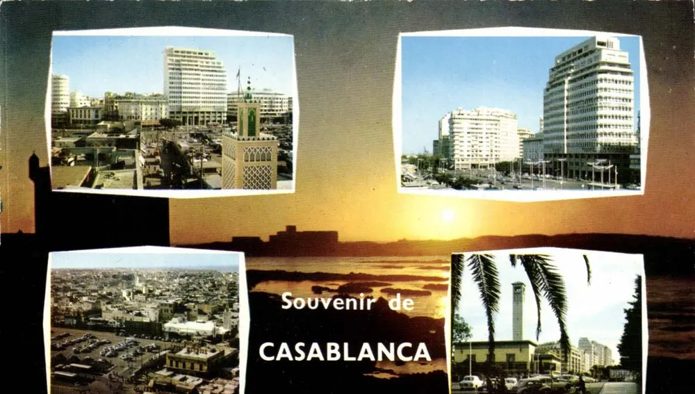 Casablanca — Erinnerung an CASABLANCA — Foto Robert DIRENN - Edition JEFF - Vorderseite
