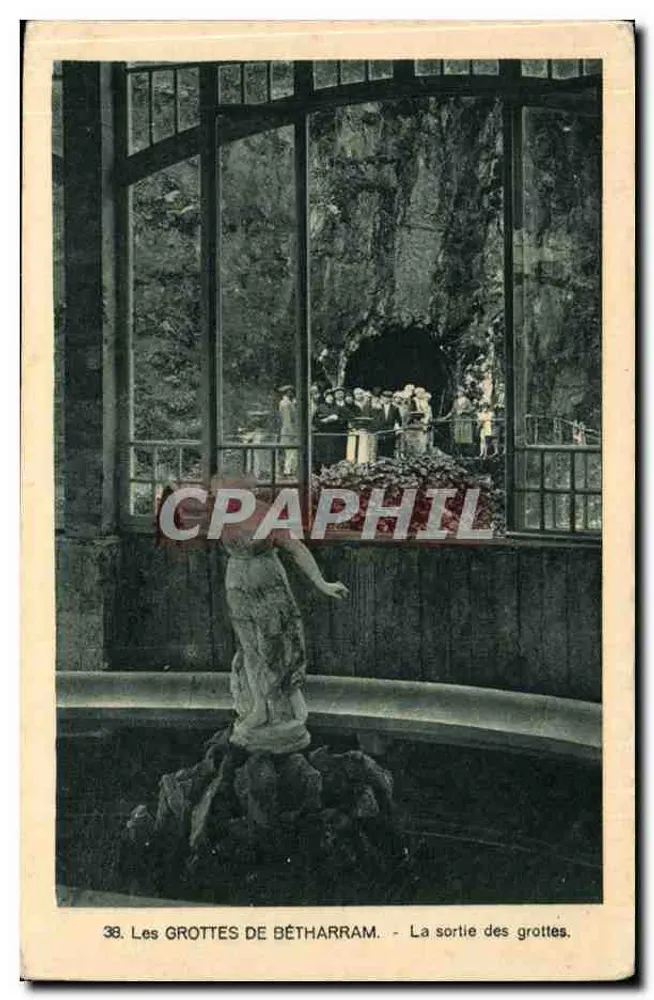 As Grutas de Bétharram — Saída das grutas — Compagnie des Arts Décoratifs - Frente