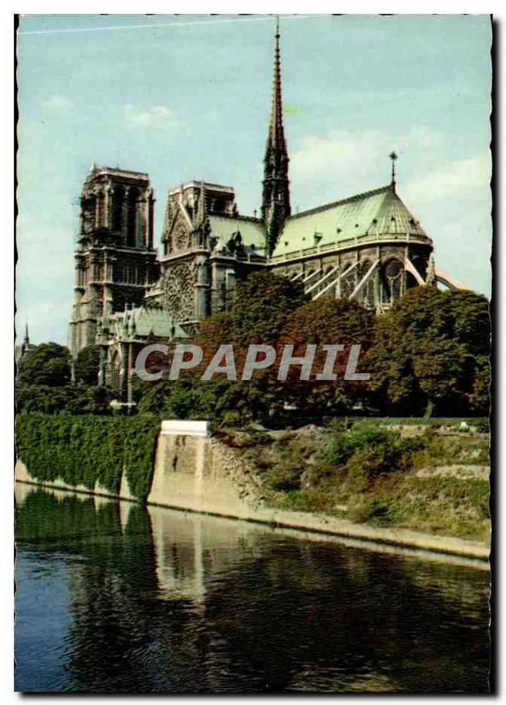 Notre-Dame de Paris — vista desde a Sena - Frente