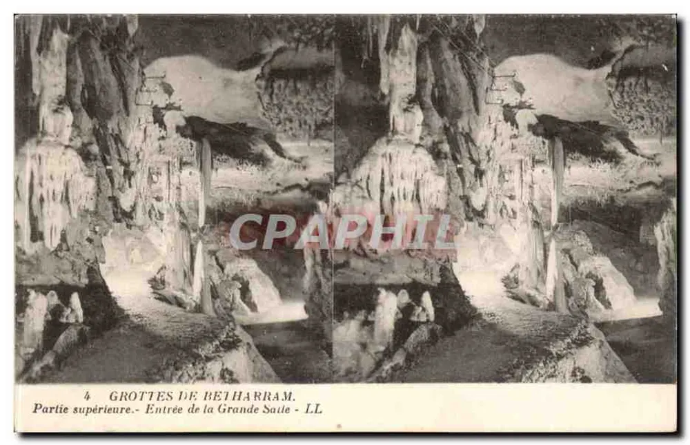 Grutas de Betharram — Parte superior. Entrada da Grande Sate - LL - Frente