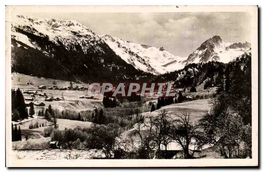 Les Contamines-Mont-Blanc — Haute-Savoie — editor E. Molard - Frente