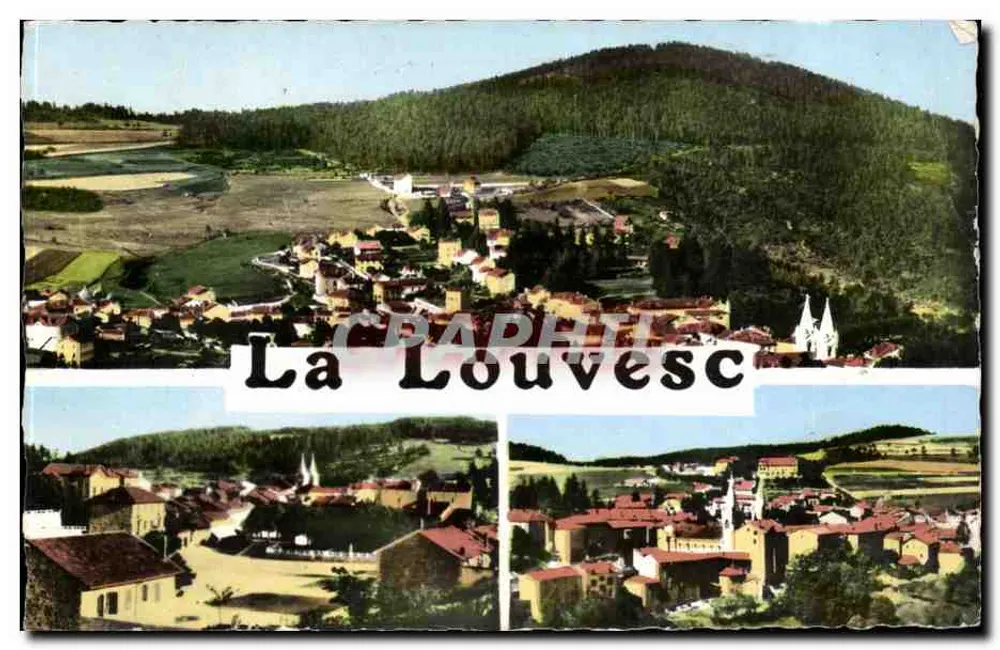 La Louvèsc — Luftbild und Perspektiven — Edition Margerit-Bremond - Vorderseite