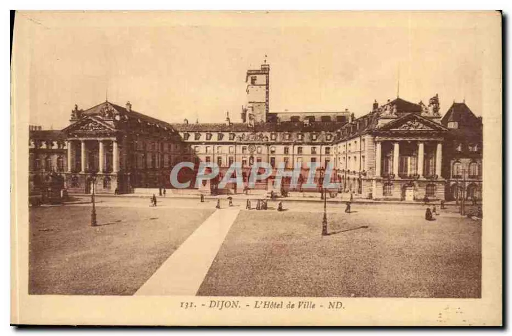 Dijon - O Hotel de Ville - ND. - Frente