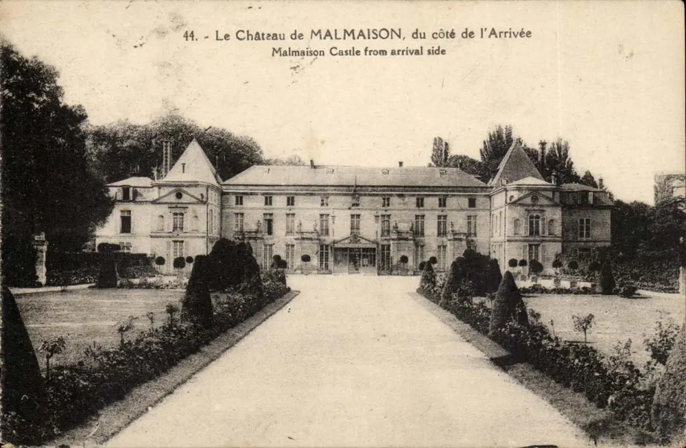 O Castelo de MALMAISON, do lado da Entrada — n°44 — Editor: Phototypie Paris - Frente