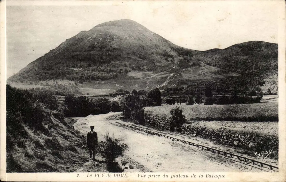 Le PUY de DOME — Ansicht vom Plateau der Baraque — G. GATY - Vorderseite