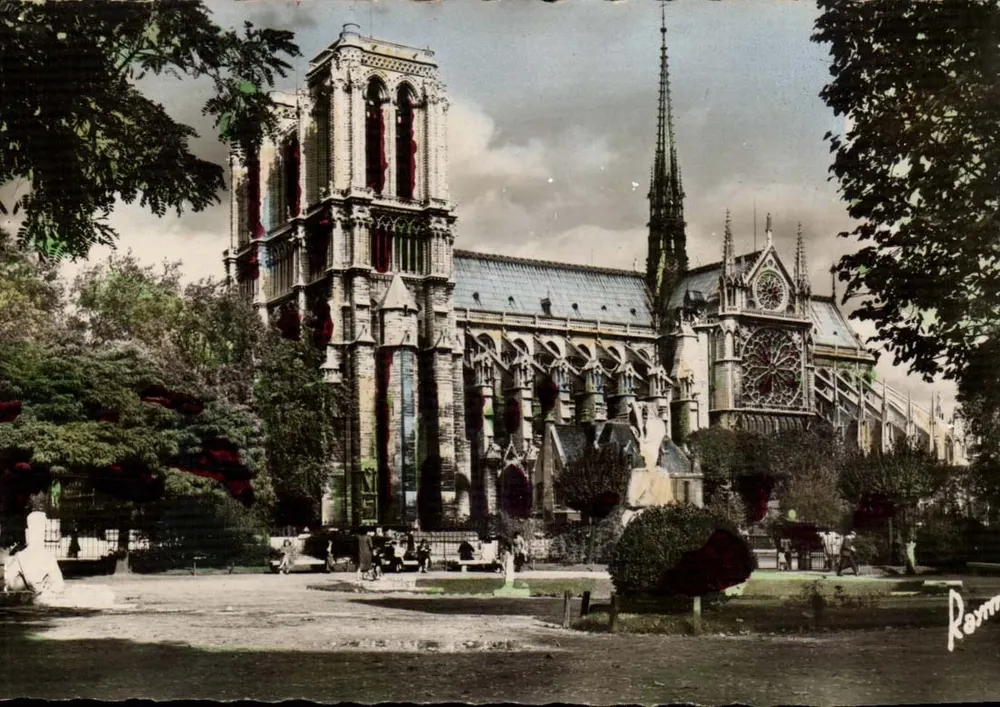 Notre-Dame de Paris — Wunder der gotischen Architektur (1163-1245) — Ausgabe von H. RAYMON (S. et O.) - Vorderseite