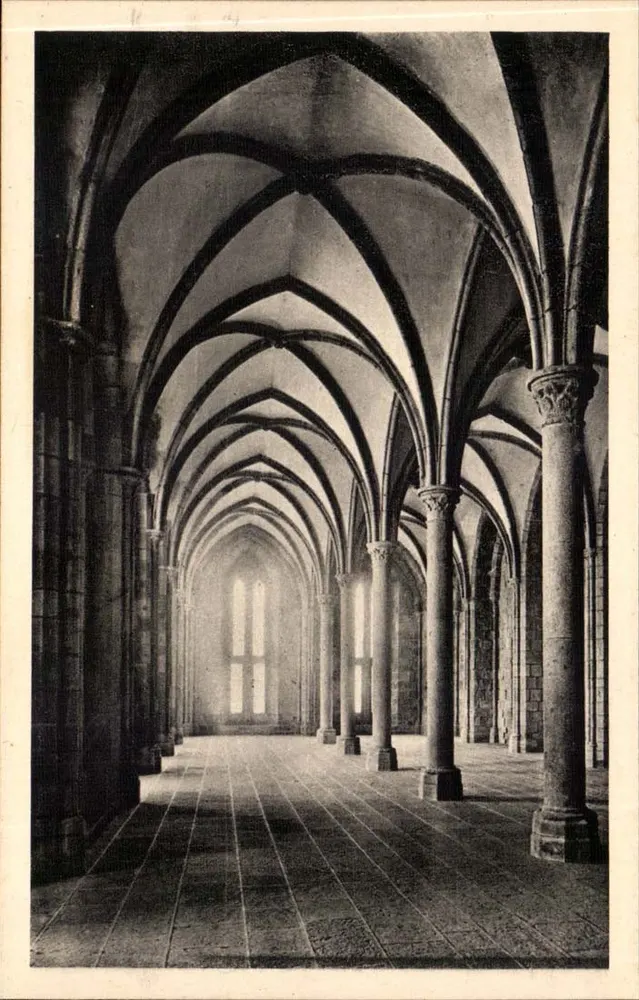 Abbaye du Mont-Saint-Michel — Salle des Hôtes — Verlag Service Commercial Palais des Monuments Historiques - Vorderseite