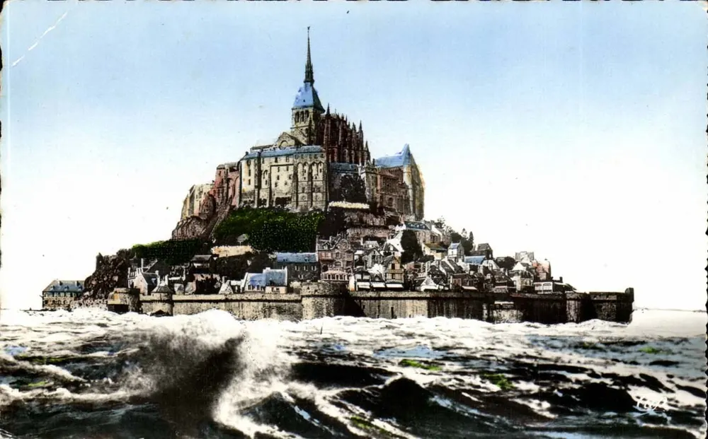 Le Mont-Saint-Michel — à marée haute — Réal-Photo, n°49 - Vorderseite