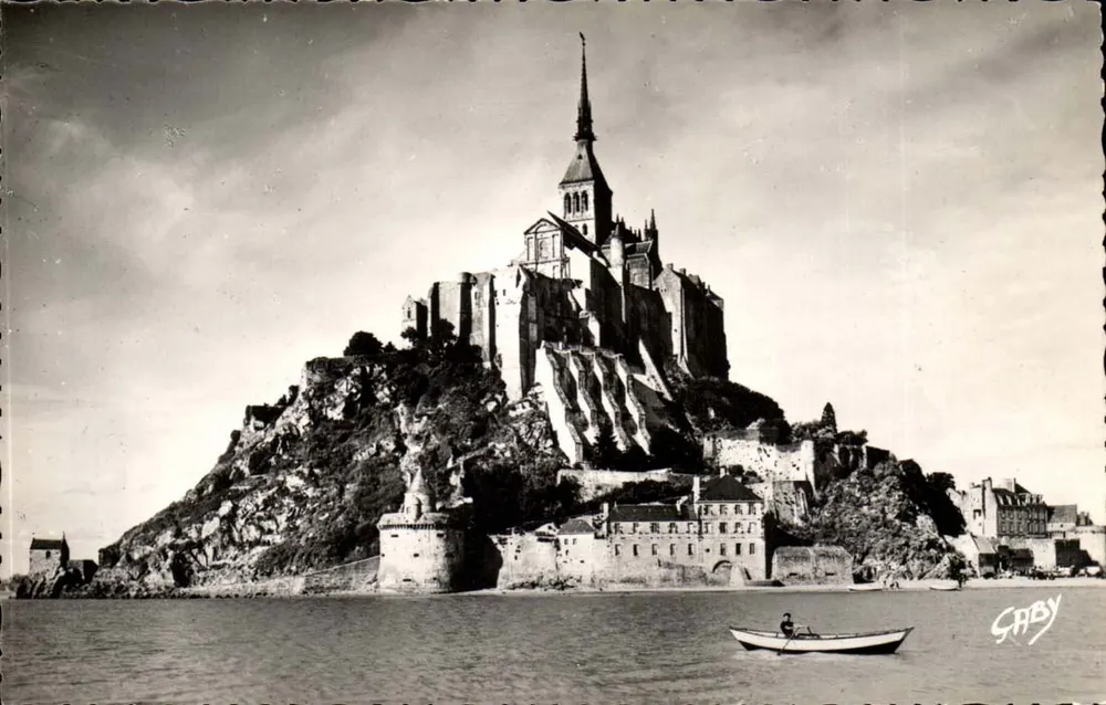 Mont Saint-Michel — Der Berg bei Ebbe — Editions ARTAUD Père & Fils, Nantes - Vorderseite
