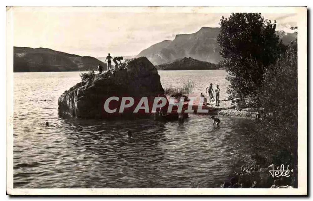 A extremidade do Lago de Bourget — A pedra Ducarre — Editora TÉLÉ, n°163 - Frente