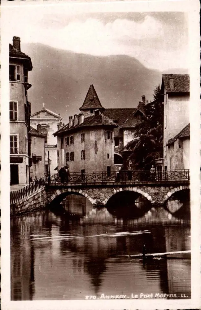 Annecy — O Pont Morens — editor LL, n° 270 - Frente
