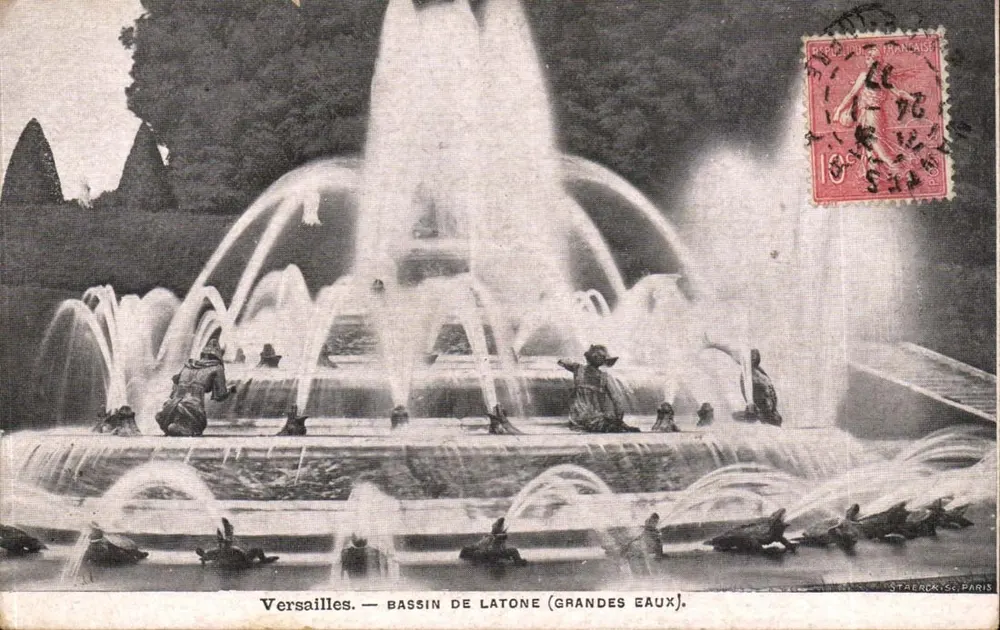 Versailles — Bassin de Latone (Grandes Eaux) — Staercky, Paris - Vorderseite