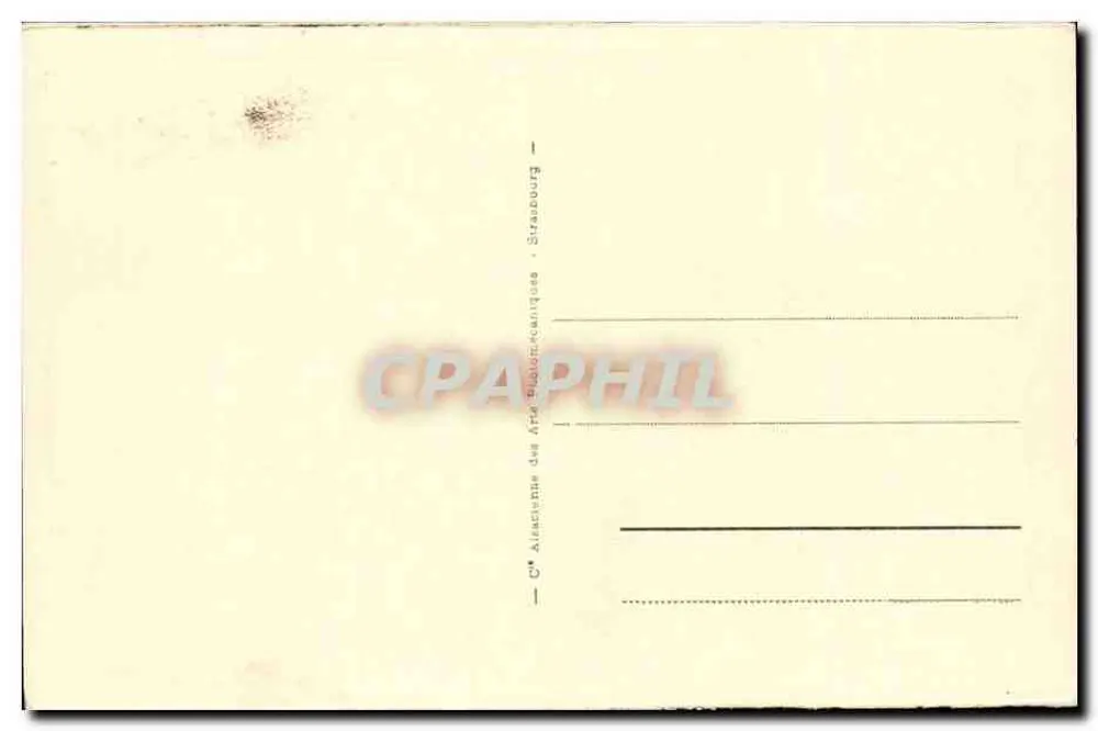 NANCY - Palácio Ducal - Grand'rue — editor - Verso