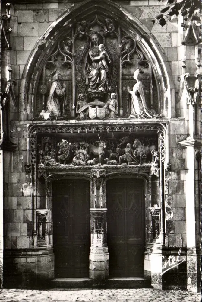 Tor der Kapelle Saint-Hubert — Schloss Amboise — Éditions de Lavelle & Cie - Vorderseite