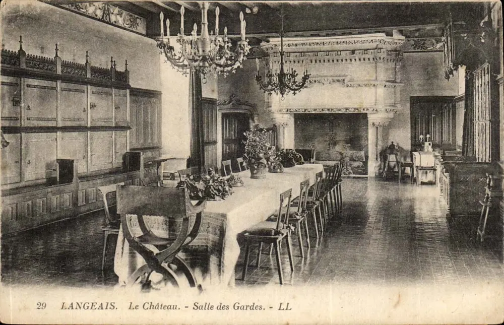 Langeais. Das Schloss - Wachzimmer - LL - Vorderseite