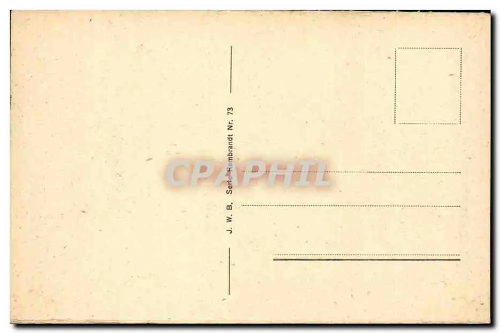 Berlin — Reichstagsgebäude — J. W. B. Rombrandt Nr. 73 - Rückseite