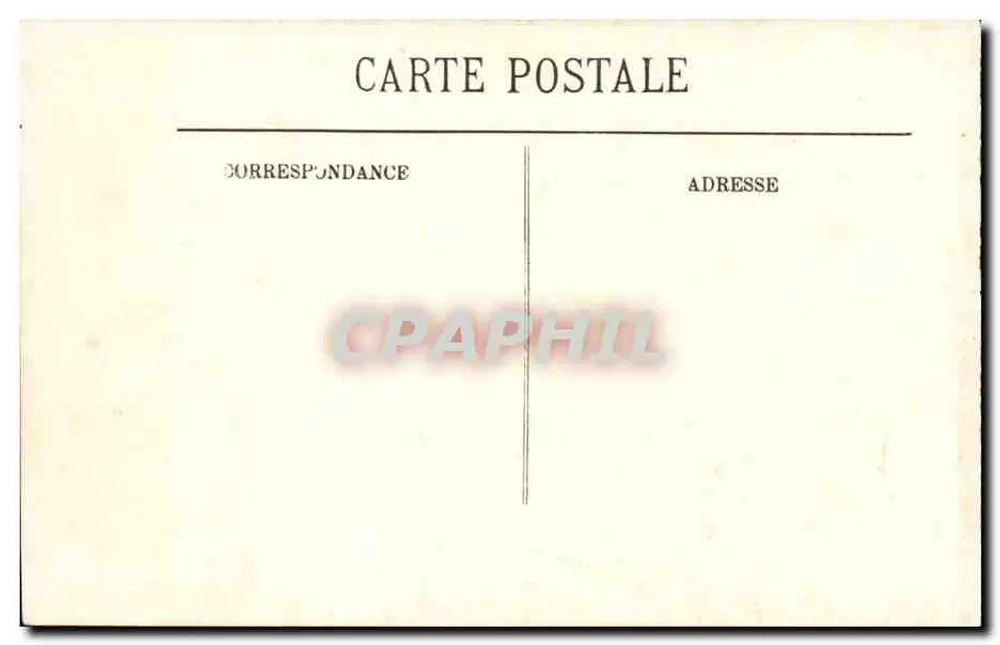 Chenonceaux — O Castelo — A Fachada Oriental — LL. — N° 12 - Verso