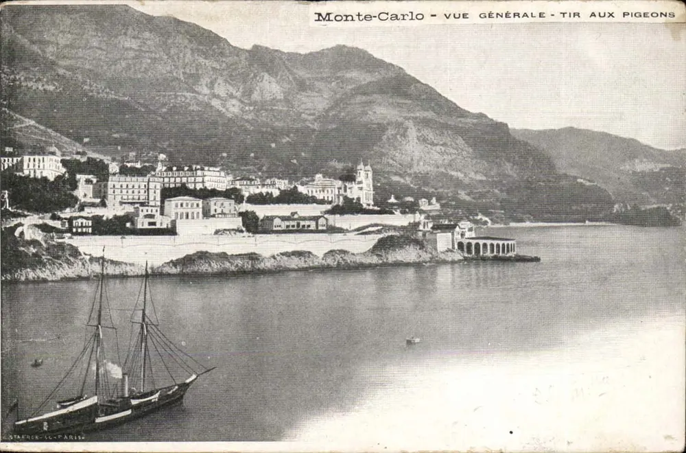 Monte-Carlo - Allgemeine Ansicht - Schießerei auf Tauben — Staerck & Cie, Paris - Vorderseite