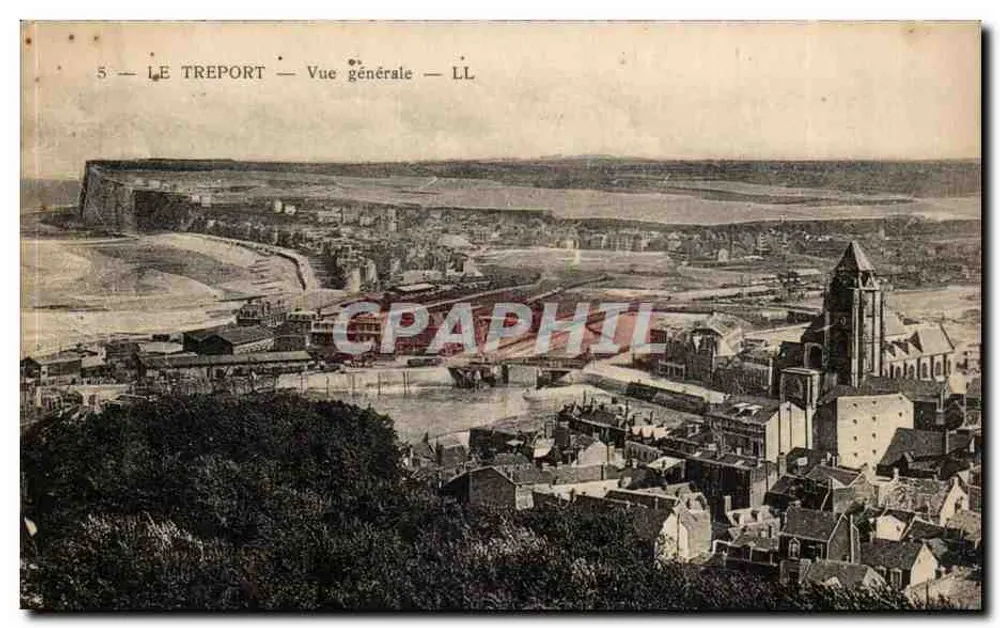 Le Tréport — Vista Geral — LL - Frente