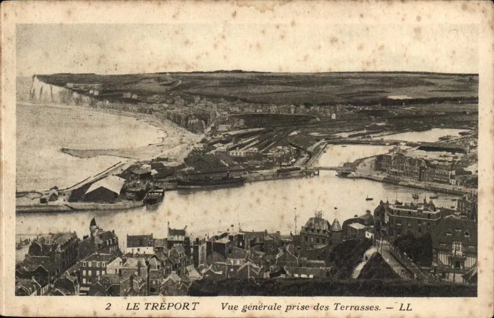 Le Tréport — Allgemeiner Blick von den Terrassen — LL - Vorderseite
