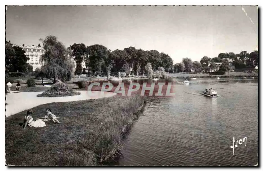 Bagnolles-les-Eaux — As margens do lago — Editions d'Art Joff - Frente