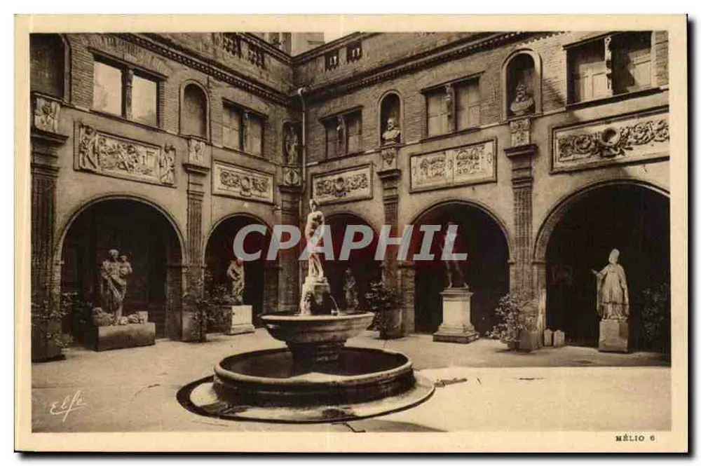 Cortiço Renascentista do Museu Petit Cloitre — Toulouse — Edição Labouche Toulouse, n°6 - Frente