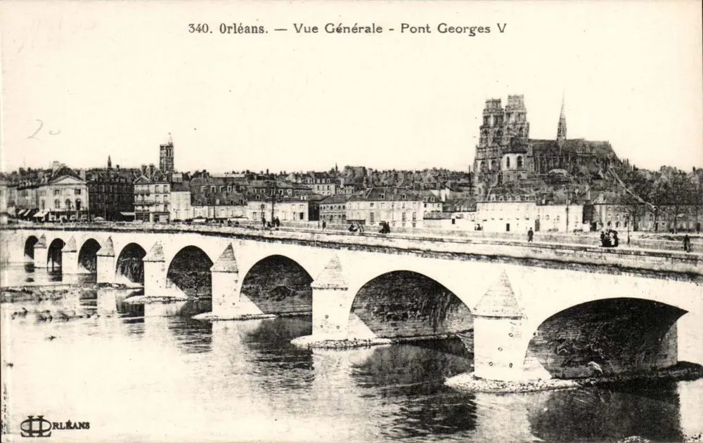 Orléans — Vista Geral - Ponte Georges V — H. Orléans, n° 340 - Frente