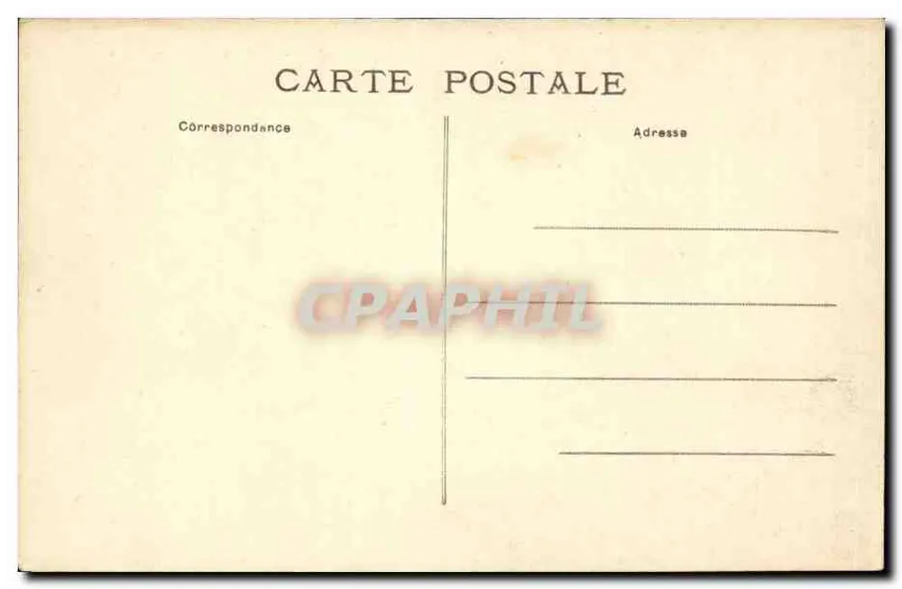 Vista geral de CAEN tirada do Liceu — n°53 — editor impressor não identificado - Verso