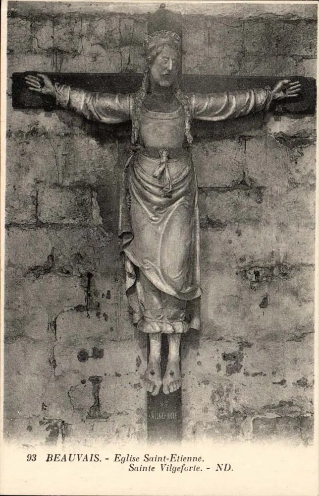 Beauvais - Kirche Saint-Étienne - Sainte Vilgeforte - Vorderseite