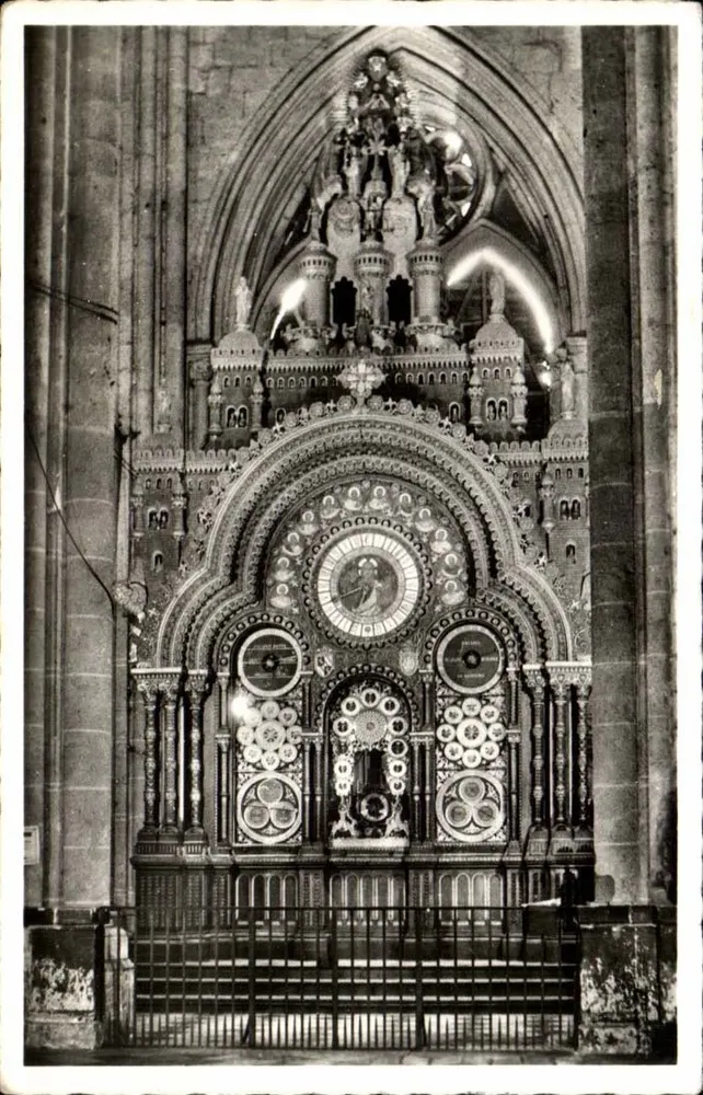 Beauvais — Die Kathedrale — Astronomische Uhr — Photo & Catelet - Vorderseite