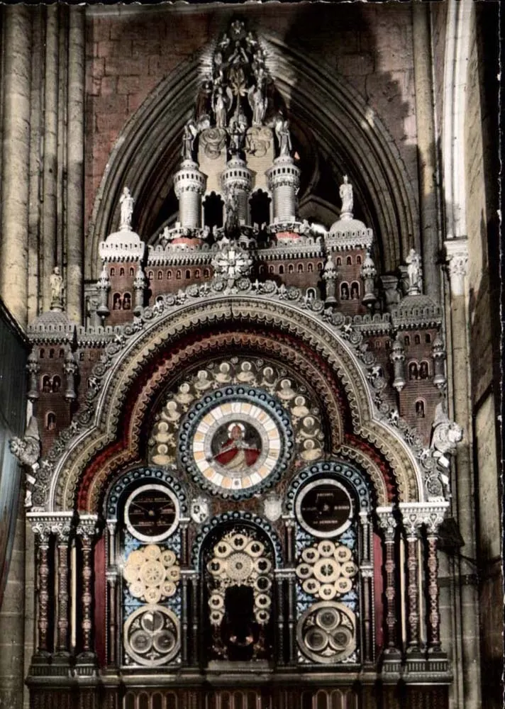 Beauvais — Kathedrale — Astronomische Uhr — Edition J. Derenne, Paris - Vorderseite