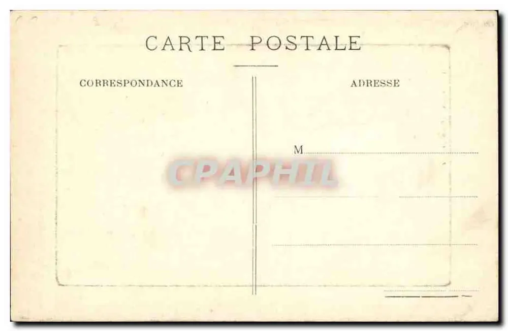 Beauvais — Entrada de uma antiga Casa Canonial — Edição artística J. Cantuel, encadernador - Verso