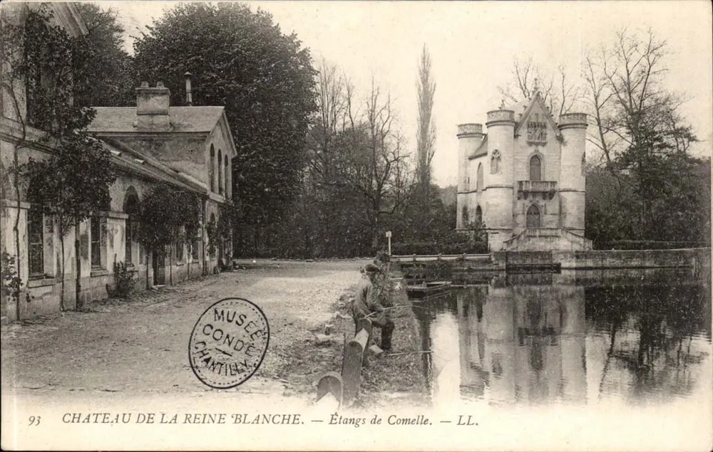 Schloss der Weißen Königin — Étangs de Comelle — LL. — L'Imprimerie Nouvelle Photographique - Paris - Vorderseite