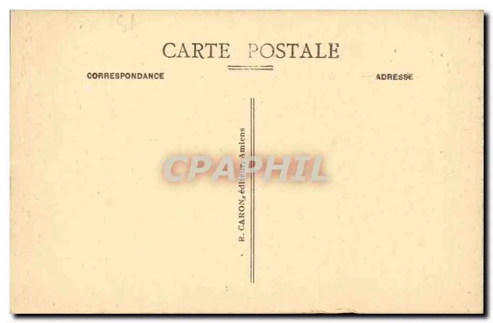 Adelphe de Hamecourt — transportador dos claustros — e Firmin — nave — Catedral de Amiens - Verso