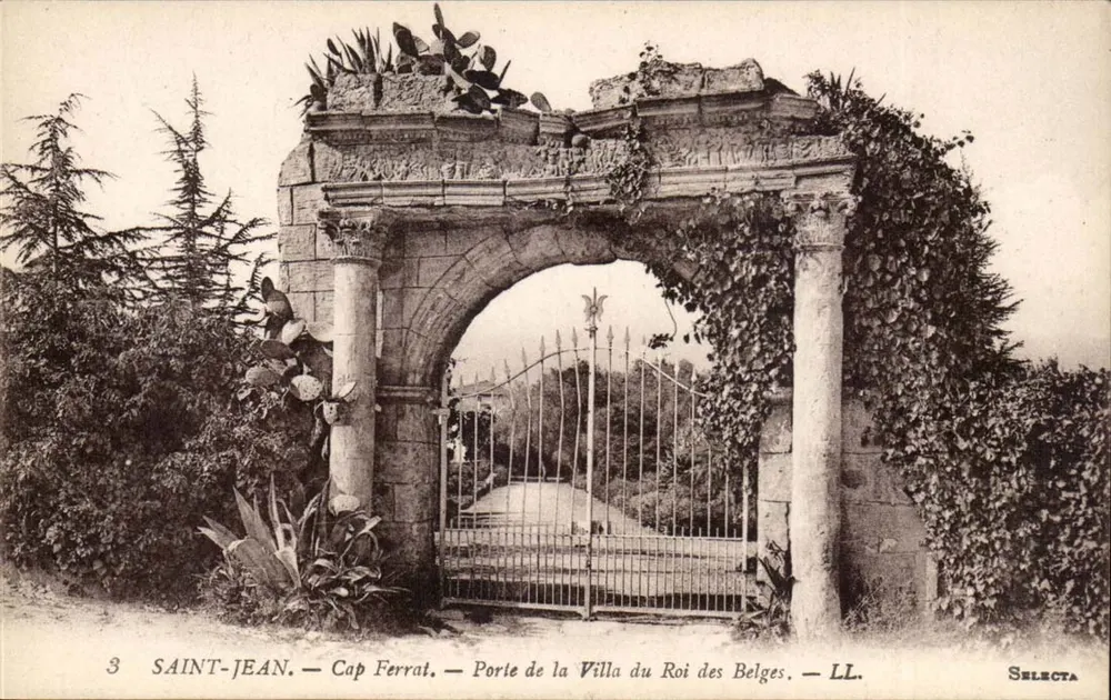 Saint-Jean - Cap Ferrat - Tor der Villa des Königs der Belgier — Selecta - Vorderseite