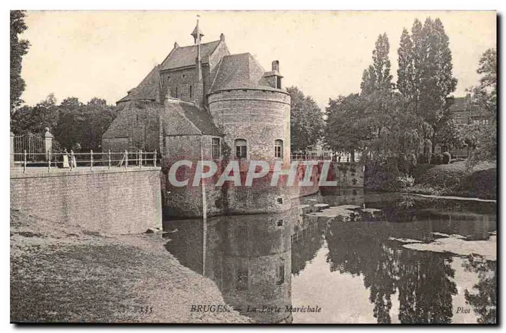 Bruges — Die Porte-Maréchale — Fot. W. P. - Vorderseite