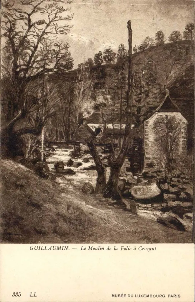 Das Moulin de la Folie in Crozant — Guillaumin — Museum Luxembourg, Paris - Vorderseite