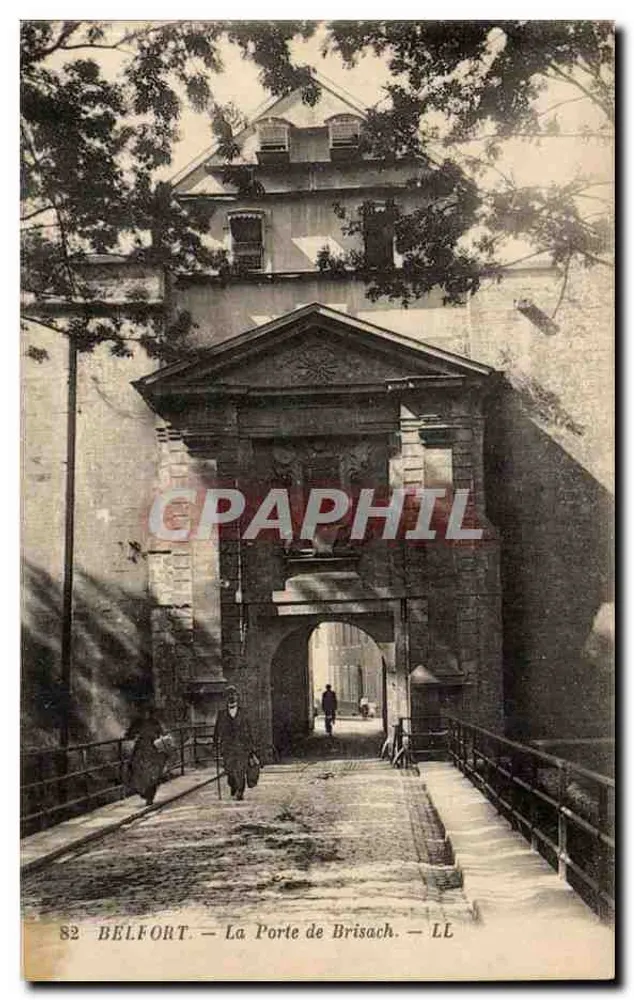 Belfort — A Porta de Brisach — LL - Frente