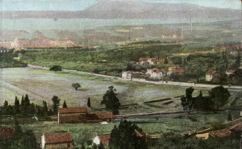 Panoramablick auf das Land — Verlag AQUA-PHOTO, Paris - Vorderseite
