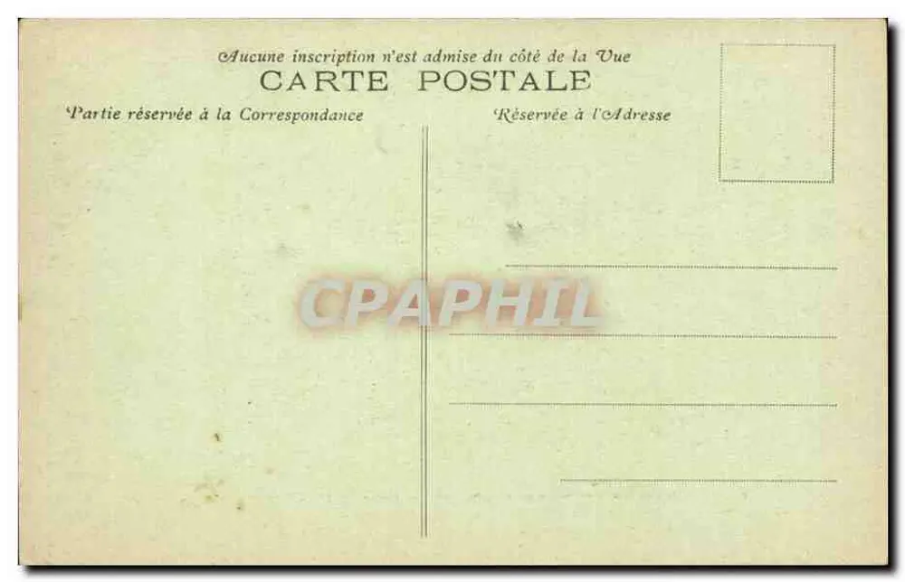 Provisorisches Ossarium der Schlachtfelder von Verdun — Beginn der Arbeit von Douaumont (Meuse) — Verlag Rostelli S.C. Sektor - Rückseite