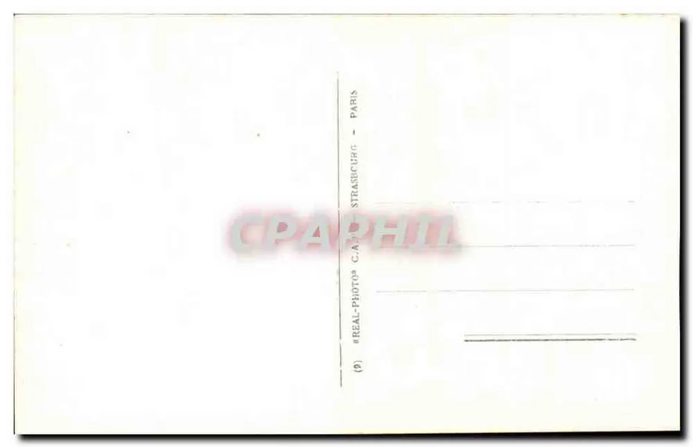 Lourdes — A Basílica e o Gave — C.A.P. Paris - Verso