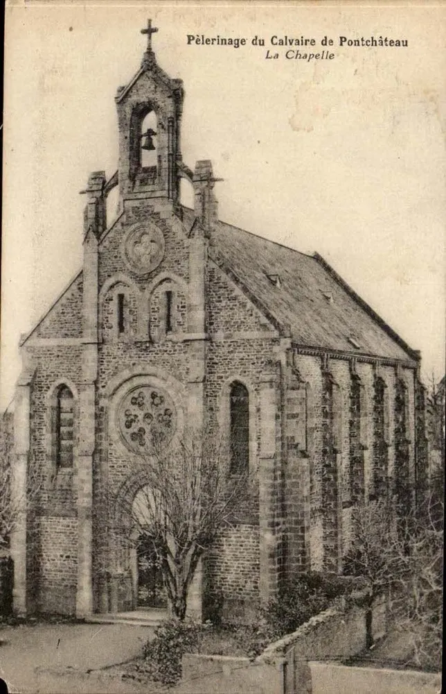 Pilgerreise des Kalvariums von Pontchâteau — Die Kapelle - Vorderseite