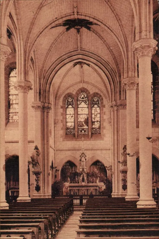 Innenansicht der Kapelle — Calvaire de Pont-Château (Loire-Int.) — Édit. Librairie Mariele - Vorderseite