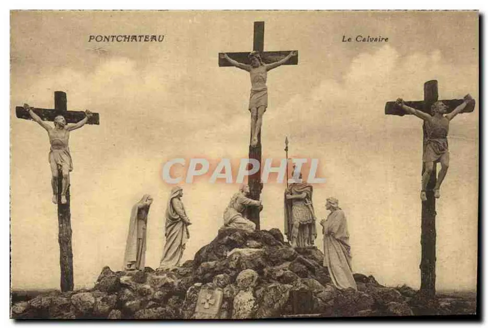 Ponte Château — O Calvário — editor não identificado - Frente