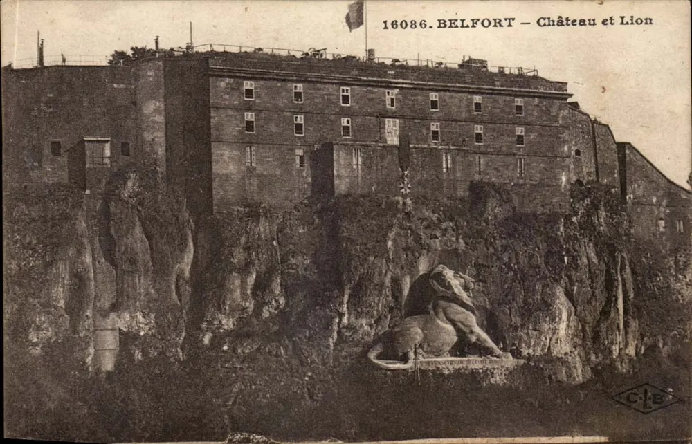 Belfort — Castelo e Leão — Editor C.-L.-B. - Frente