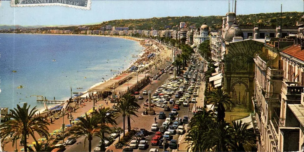 A Costa Azul — A Promenade dos Ingleses — Feira Internacional de Nice 1967 - Frente
