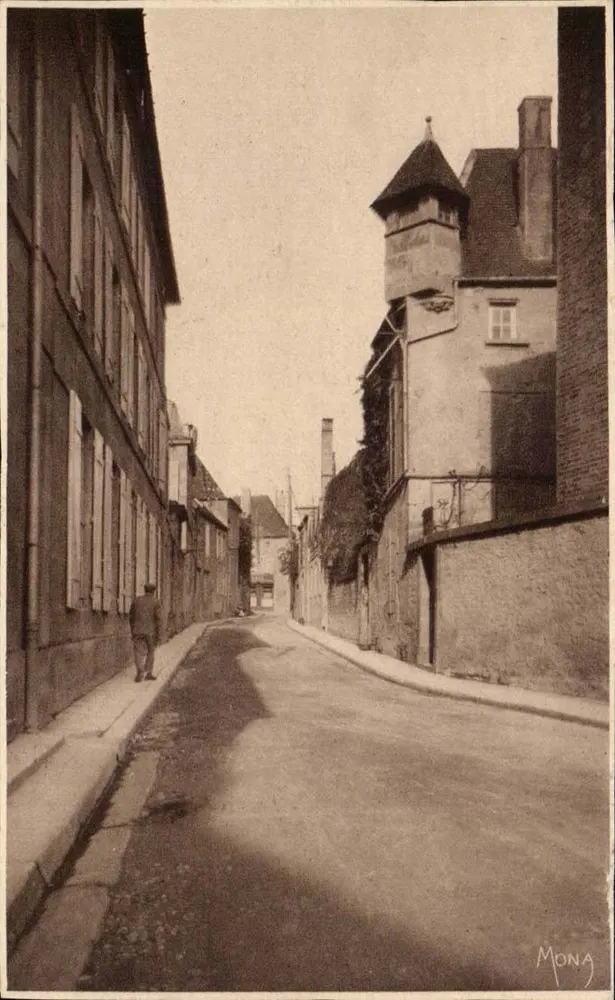 Langres — Die alten Straßen : Rue Claude-Gillot — Éditions Victor-Emmanuel, Paris - Vorderseite