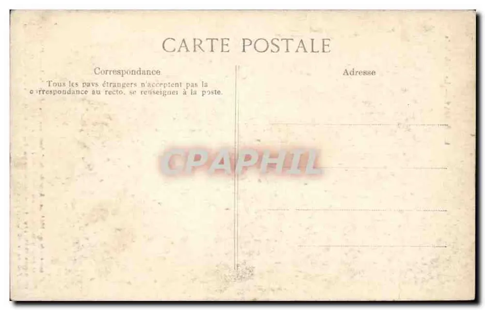Reims — A Catedral — Editor não identificado, n° de série 3 - Verso